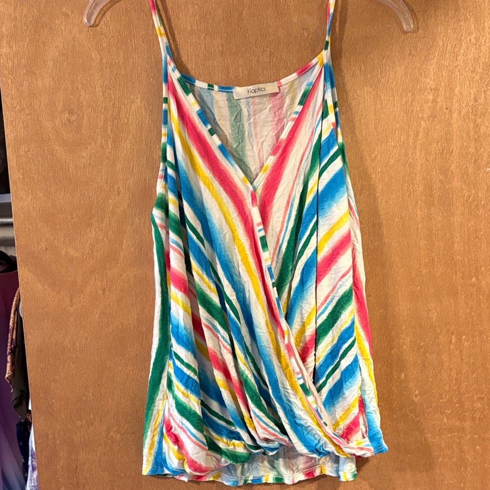 Haptics rainbow tank top
